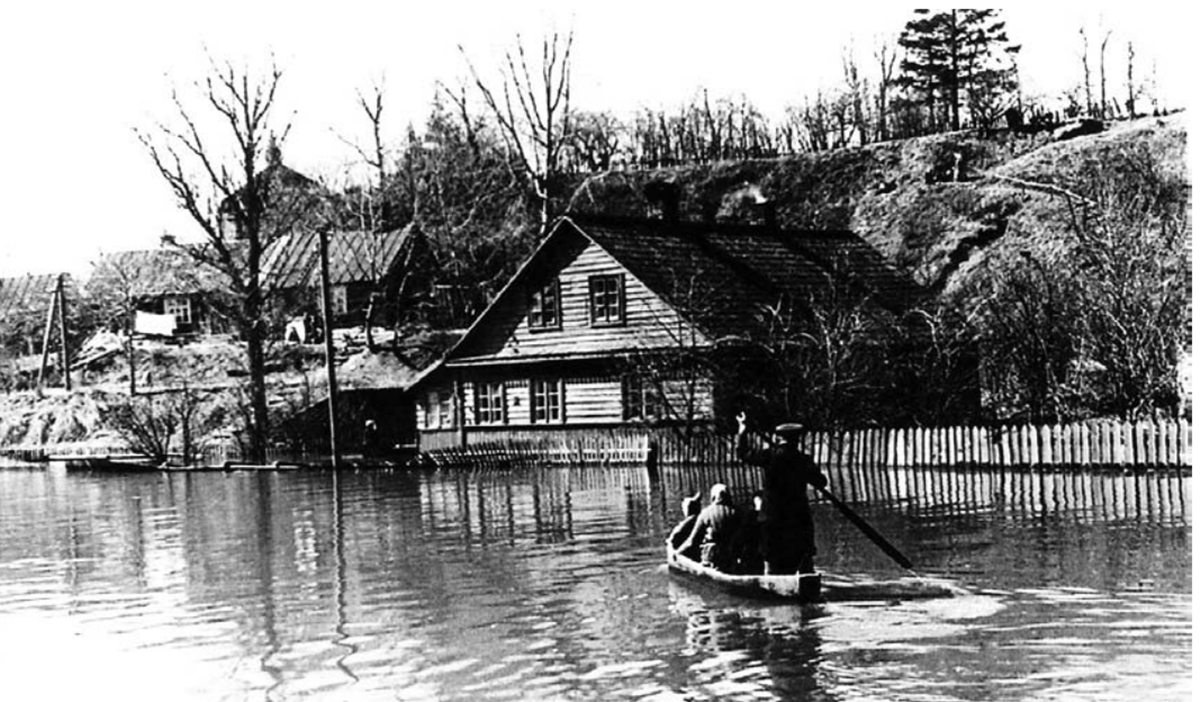 Большое наводнение на Немане: как затопило Гродно в апреле 1958 года