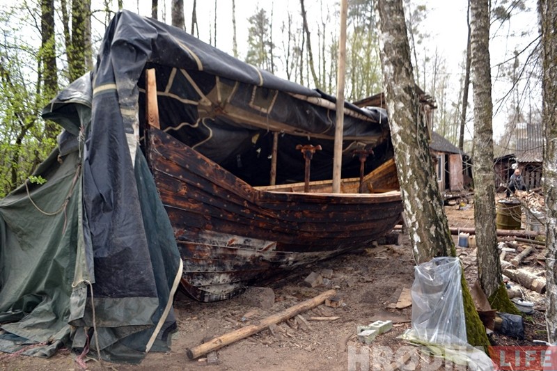 У першай гродзенскай ладдзі праблемы з рэгістрацыяй.  А ў  планах была Балтыка