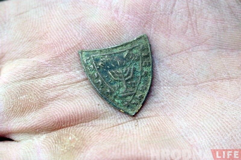 Што знаходзяць у цэнтры Гродна падчас земляных работ Што знаходзяць у цэнтры Гродна падчас земляных работ