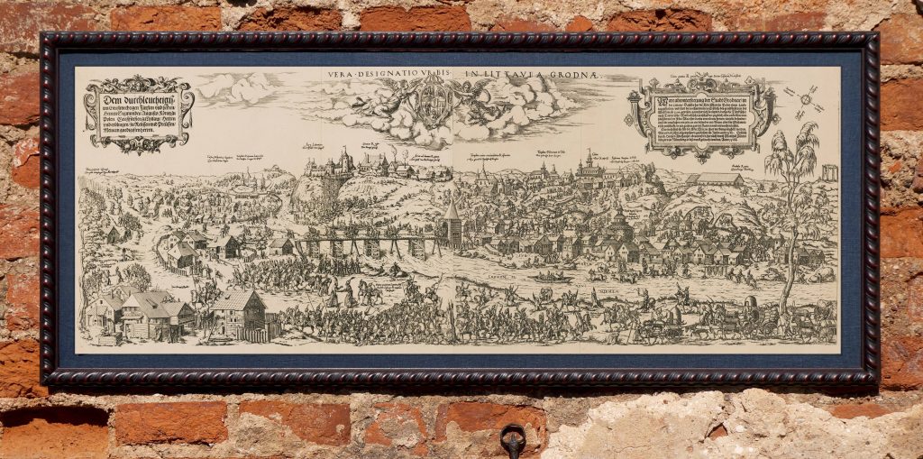 Рэдкая гравюра Гродна будзе і ў Беларусі. Грошы на праект сабралі за 13 дзён