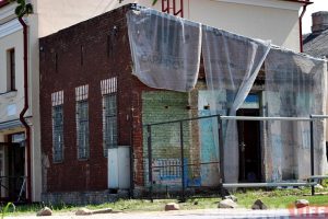 Апошні закінуты дом на 1-й Працоўнай прывядуць у парадак