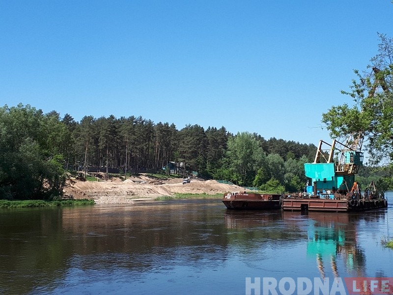 Пляж са спартовымі пляцоўкамі і прычал будуюць каля "Прывала" Пляж са спартовымі пляцоўкамі і прычал будуюць каля "Прывала"