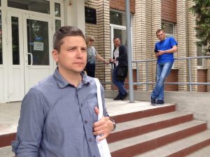 «Вы палявалі на мяне». Журналіста Паўла Мажэйку аштрафавалі на 35 базавых «Вы палявалі на мяне». Журналіста Паўла Мажэйку аштрафавалі на 35 базавых