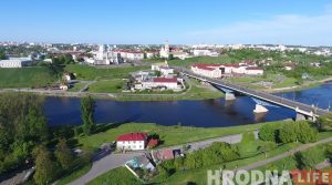 І бацька, і маці. Глядзіце відэа з палёта над Нёманам