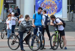 Падвойны веластарт сезону пройдзе ў Гродне