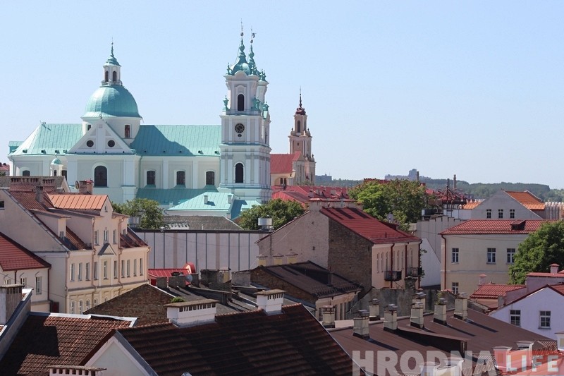 Спяшайцеся пабачыць! Назіральную пляцоўку на даху «Нёмана» адкрылі на тры дні Спяшайцеся пабачыць! Назіральную пляцоўку на даху «Нёмана» адкрылі на тры дні