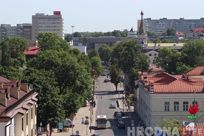 Спяшайцеся пабачыць! Назіральную пляцоўку на даху «Нёмана» адкрылі на тры дні Спяшайцеся пабачыць! Назіральную пляцоўку на даху «Нёмана» адкрылі на тры дні
