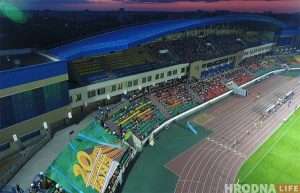 “За Нёман, за Радзіму, за футбол!” Фан-клуб “Нёмана” адзначыў 20-годдзе перформансам на матчы “За Нёман, за Радзіму, за футбол!” Фан-клуб “Нёмана” адзначыў 20-годдзе перформансам на матчы