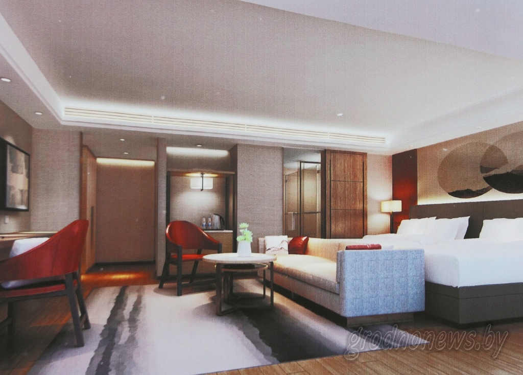 У кітайскім стылі. Глядзіце, як можа выглядаць гасцініца "Гродна" У кітайскім стылі. Глядзіце, як можа выглядаць гасцініца "Гродна"