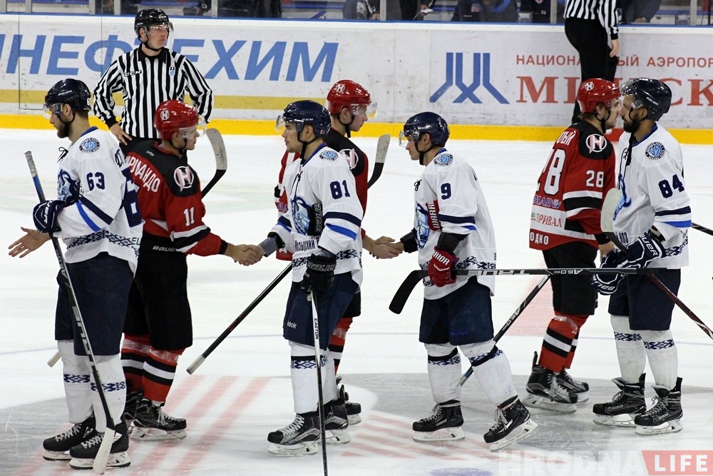 Кубак Салея: «Нёман» толькі ў серыі булітаў здолеў абыграць «Дынама-Маладзечна» Кубак Салея: «Нёман» толькі ў серыі булітаў здолеў абыграць «Дынама-Маладзечна»