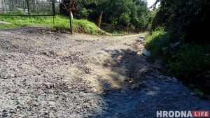 У Панямуні на бездарожжы гродзенцы б'юць машыны. Чыноўнікі толькі даюць адпіскі