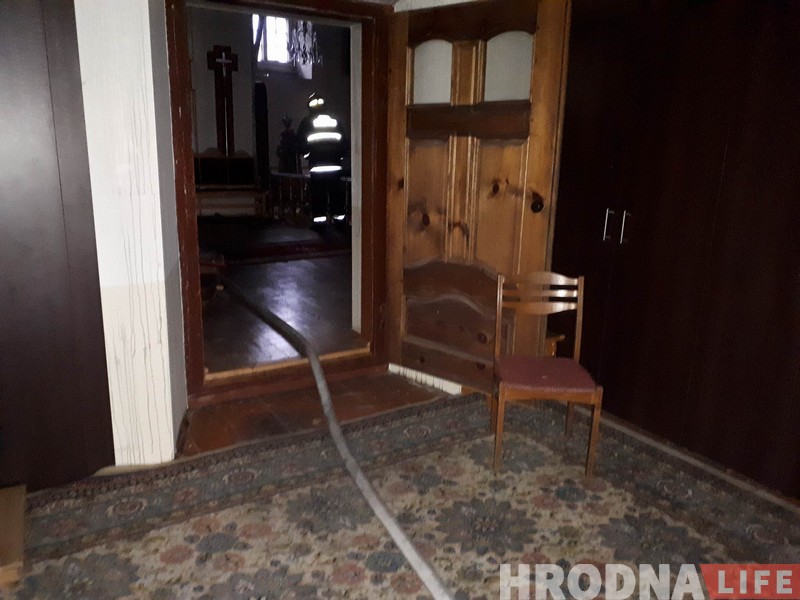 У Гожы пад Гродна гарэў касцёл У Гожы пад Гродна гарэў касцёл