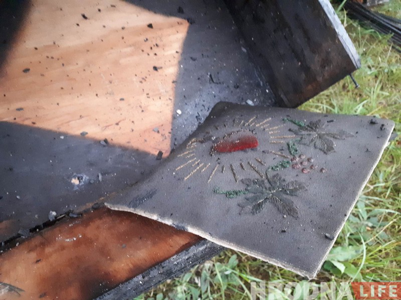 У Гожы пад Гродна гарэў касцёл У Гожы пад Гродна гарэў касцёл