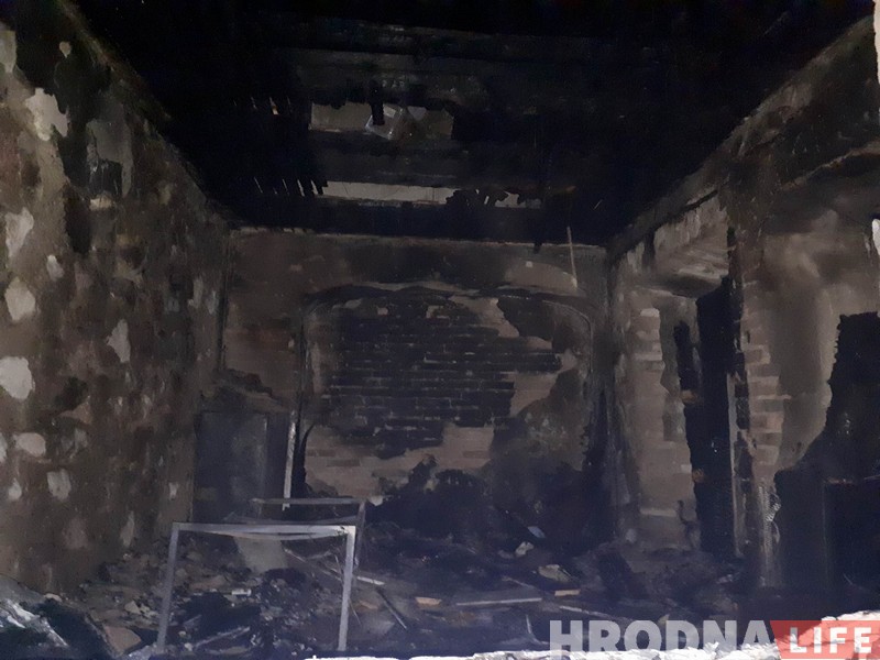 У Гожы пад Гродна гарэў касцёл У Гожы пад Гродна гарэў касцёл