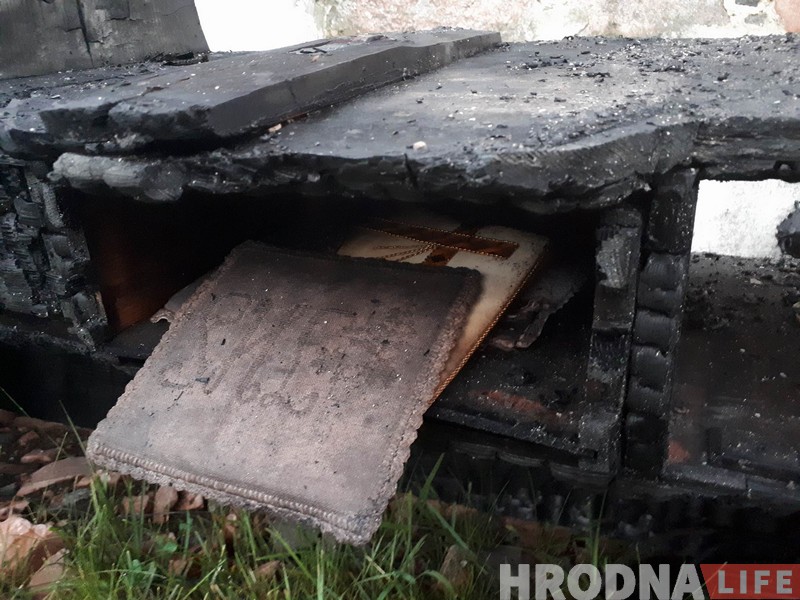 У Гожы пад Гродна гарэў касцёл У Гожы пад Гродна гарэў касцёл