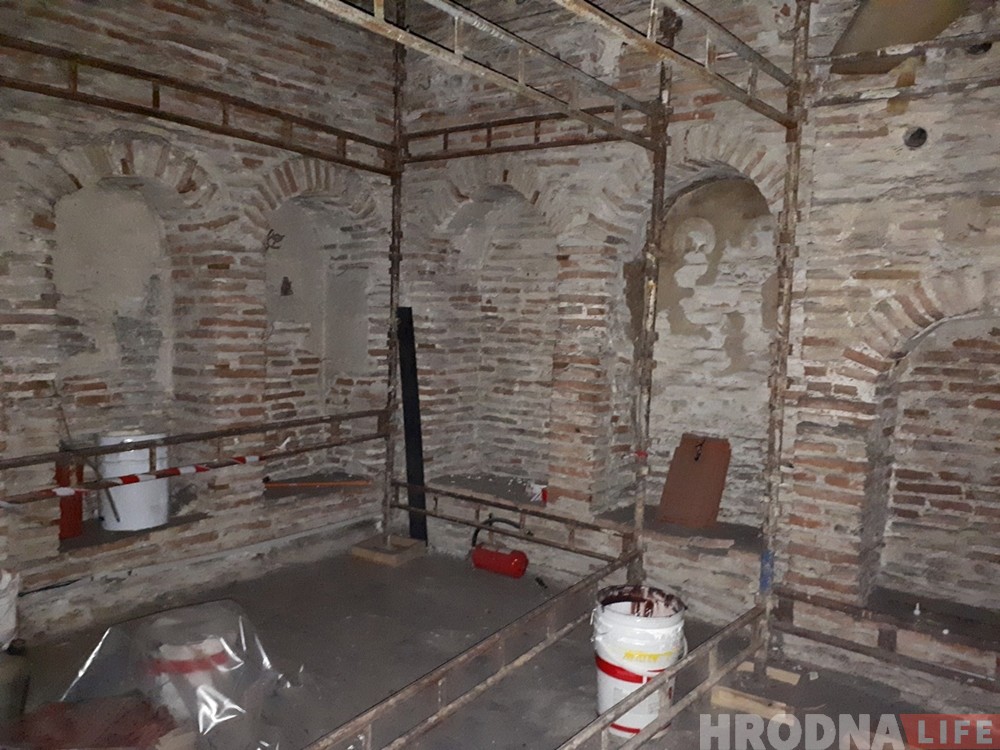 На Каложы ў тэставым рэжыме ўключылі падсветку На Каложы ў тэставым рэжыме ўключылі падсветку