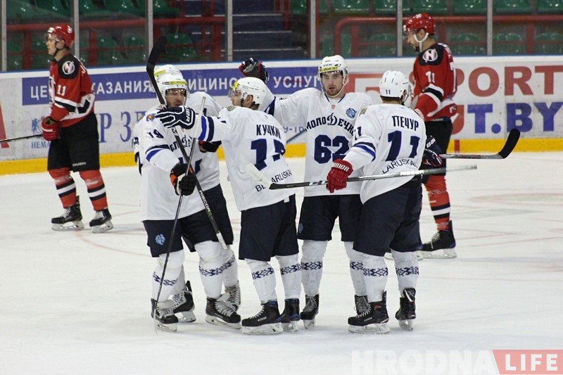 «Нёман» на сваім лёдзе саступіў «Дынама-Маладзечна»