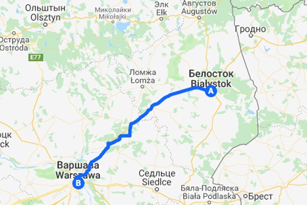 Даехаць за дзве гадзіны. Беласток і Варшаву злучыў сучасны аўтабан