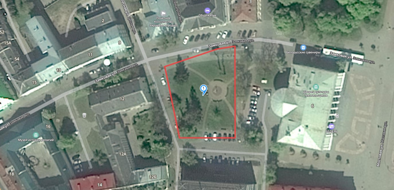 Цена земли в Гродно: земля под офис на Замковой дешевле участков под дома