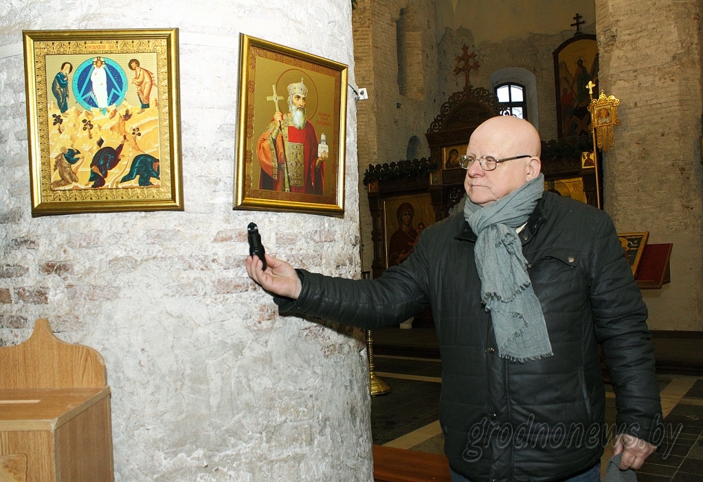 У Каложы памераюць клімат. Абдумваюць падагрэў сцяны