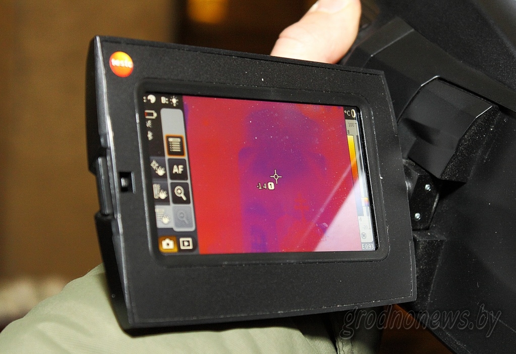 У Каложы памераюць клімат. Абдумваюць падагрэў сцяны