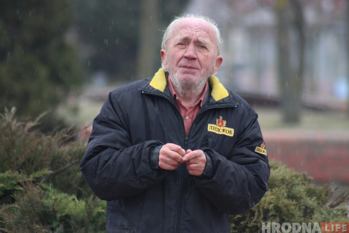 Гродзенцы ў апошні дзень зімы. Фота