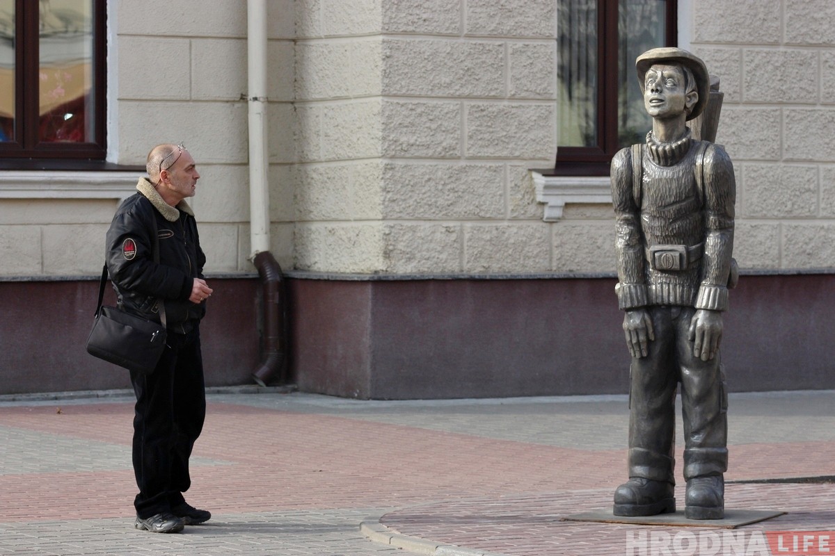 Гродзенцы ў апошні дзень зімы. Фота