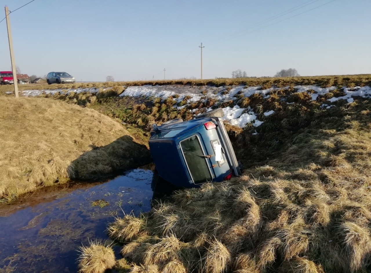 Заведующую фермой уволили за пьянство. За это она угнала служебный автомобиль и перевернулась на нем