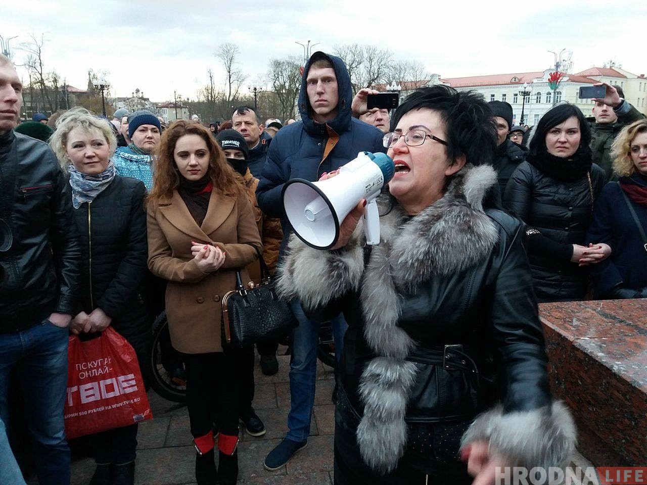 Глядзіце, як два гады таму гродзенцы выйшлі на акцыю пратэсту супраць дэкрэта №3