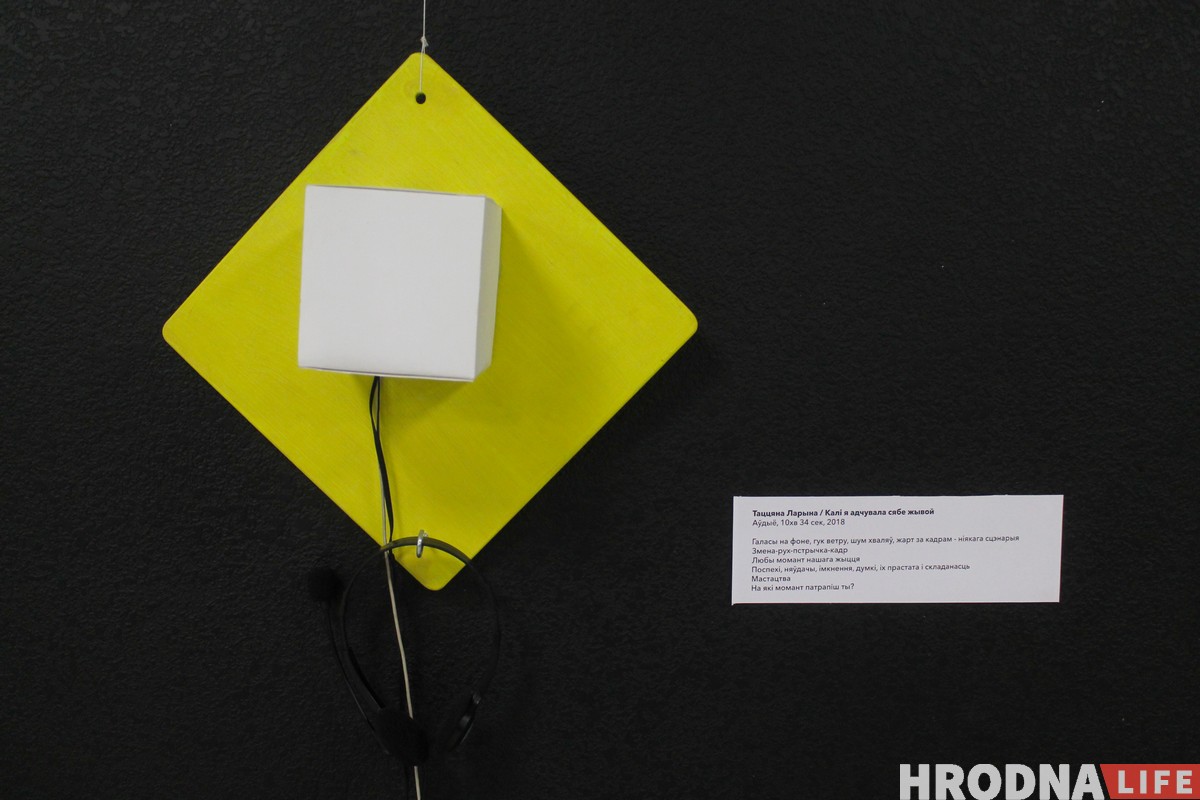 “Лес дзяўчыны”. У Гродне адкрылася выстава з творамі, якія можна знішчаць “Лес дзяўчыны”. У Гродне адкрылася выстава з творамі, якія можна знішчаць