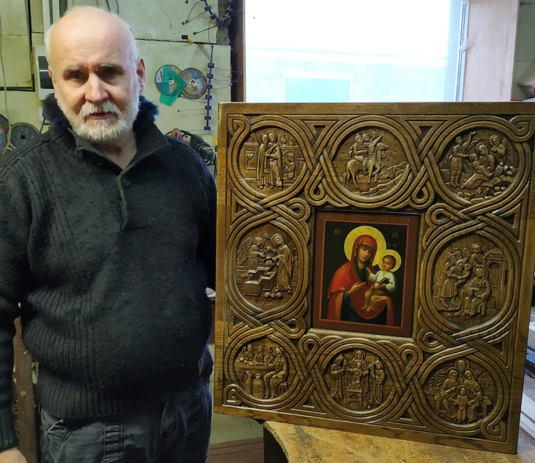 В Гродно вернулась историческая копия утерянной Коложской иконы. Ее привезли из Германии
