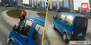 Відэа: у краме на Ажэшкі пара скрала сукенку