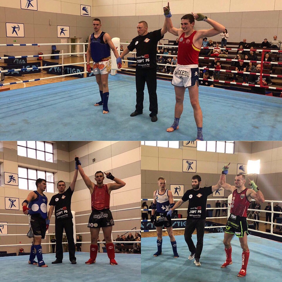 Три гродненца взяли золото на чемпионате Беларуси по таиландскому боксу