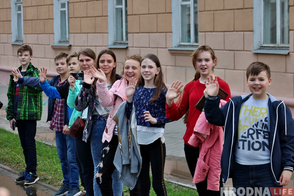 Гродно встретил эстафету огня "Пламя мира" 