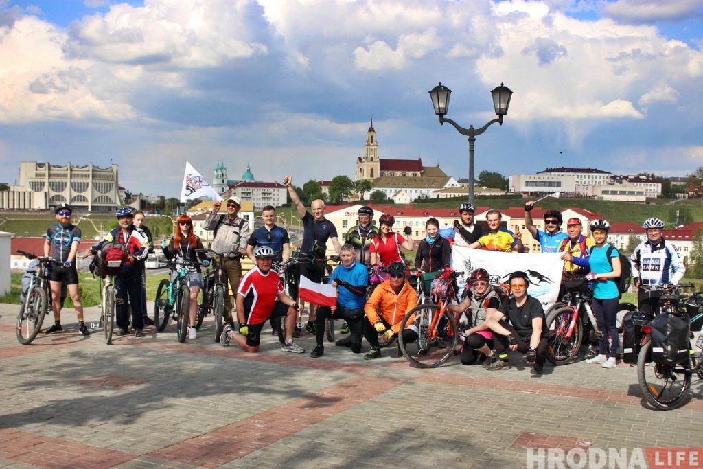 Велааматары з Калінінграда і Ольштына прыехалі пазнаёміцца з Гродна і Аўгустоўскім каналам