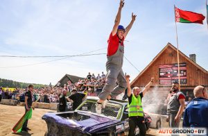 Віртуозы руля з розных гарадоў Беларусі сабраліся ў Гродне