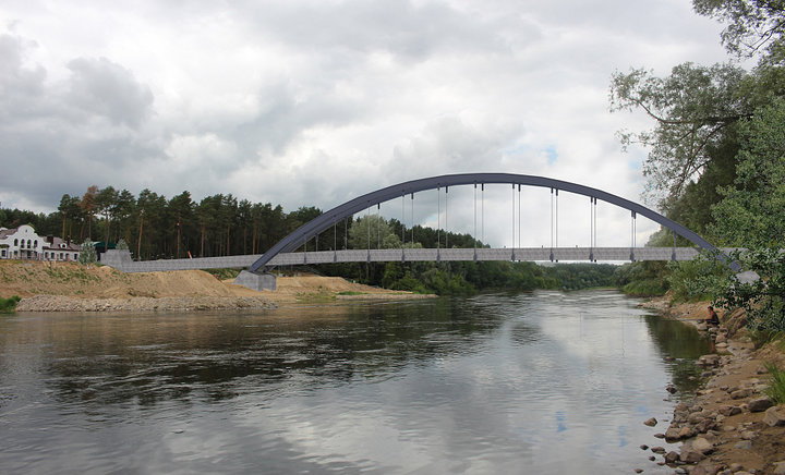 У Гродне абмяркоўваюць будучы пешаходны мост паміж Пышкамі і "Прывалам"