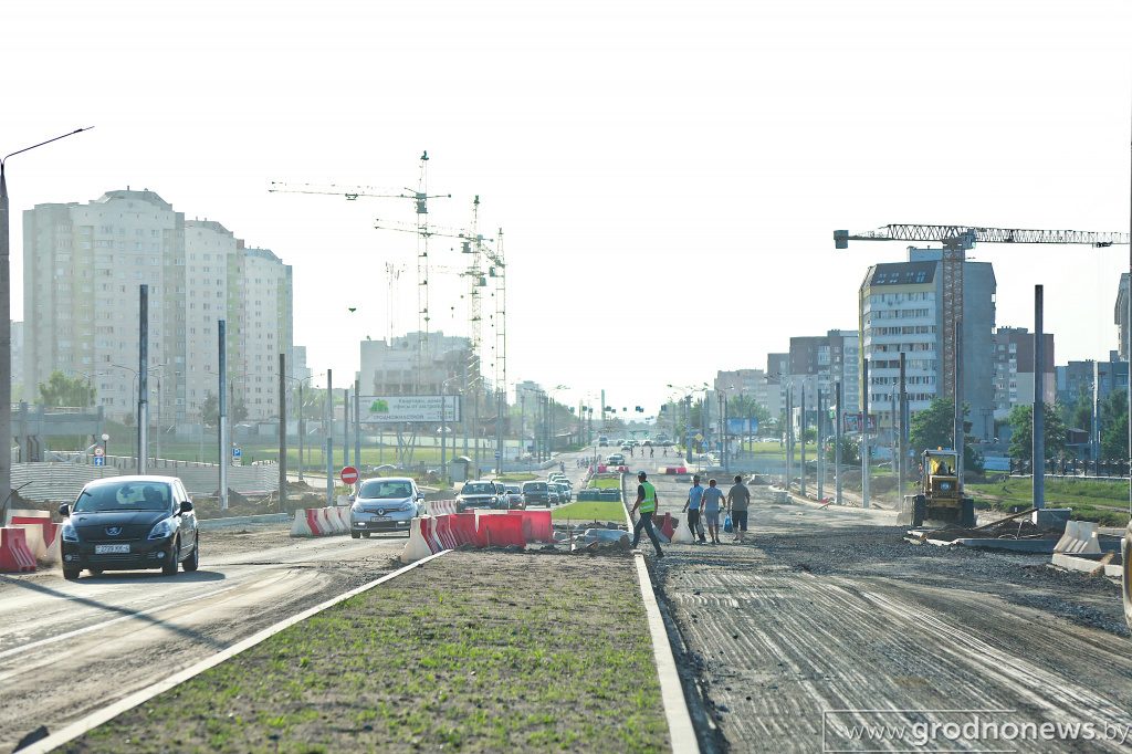 Стала вядома, калі адкрыюць рух у раёне "Трыніці"