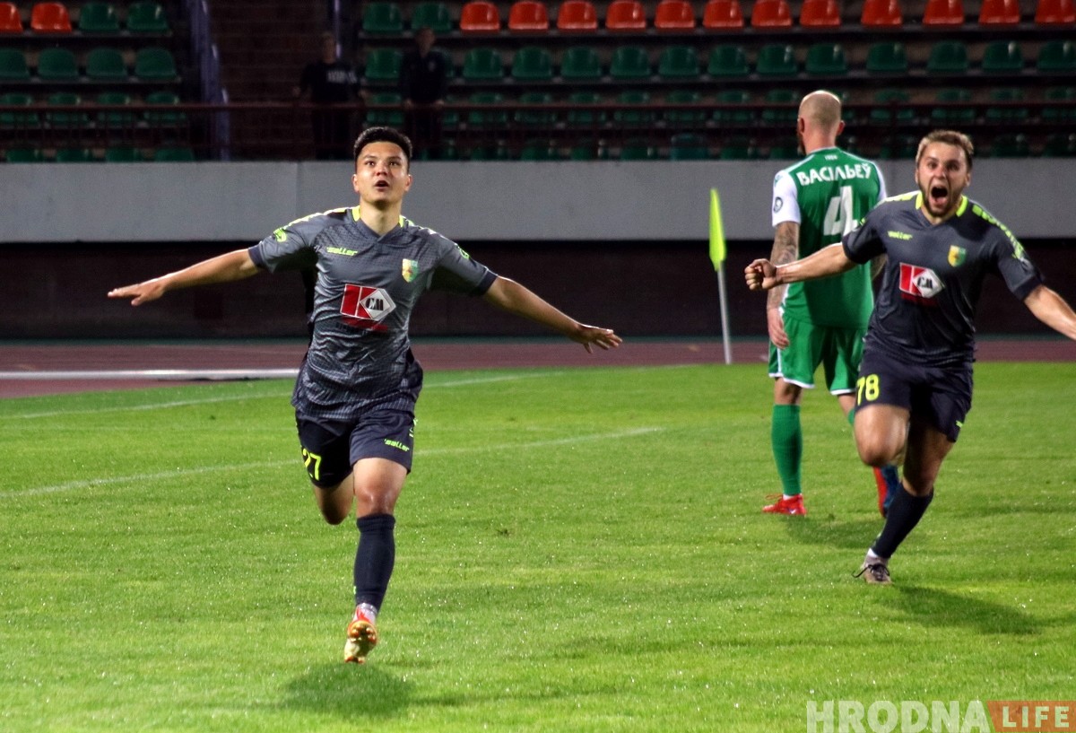 Алыкулаў выратаваў "Нёман" ад паразы ў матчы з "Гомелем"