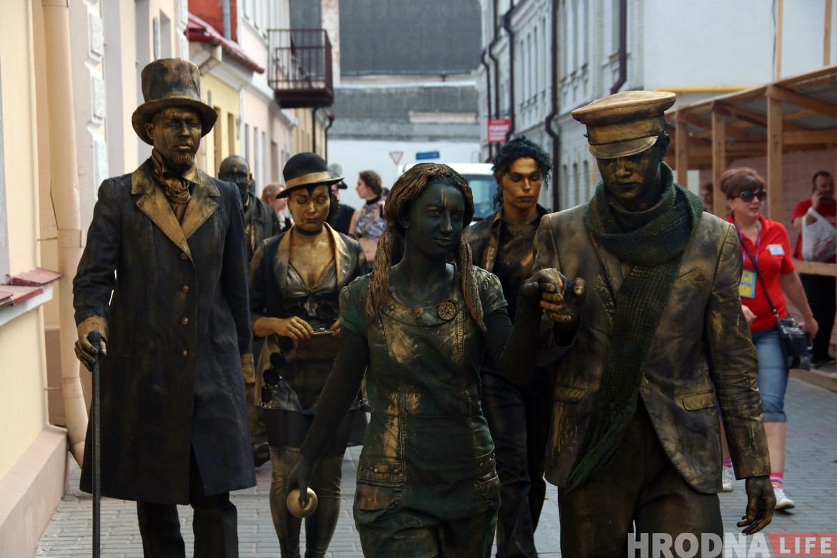 ФОТО: В Гродно прошел фестиваль уличного искусства