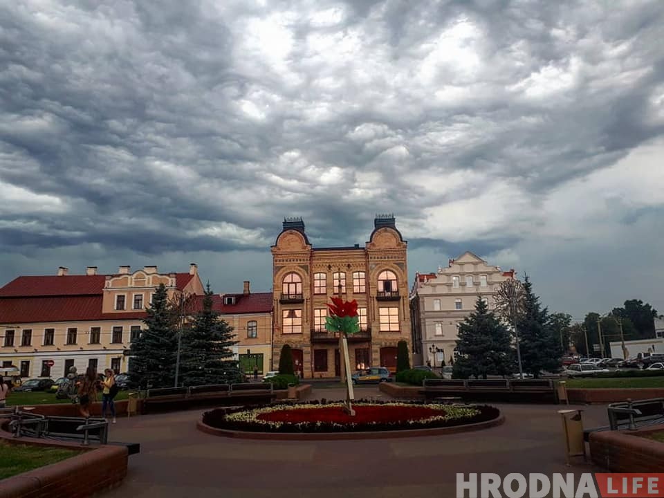 Гродно в объективе: грозовое небо в инстаграме горожан 