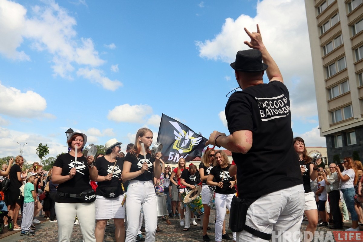 ФОТО: В Гродно прошел фестиваль уличного искусства