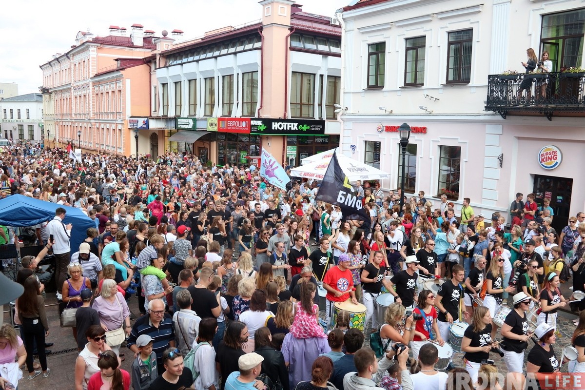 ФОТО: В Гродно прошел фестиваль уличного искусства