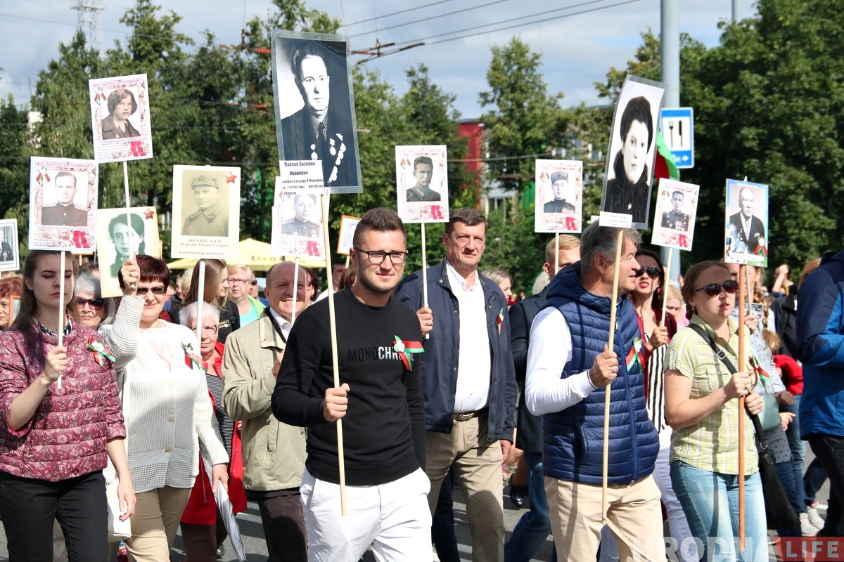 Фотарэпартаж: Гродна адзначае Дзень Незалежнасці