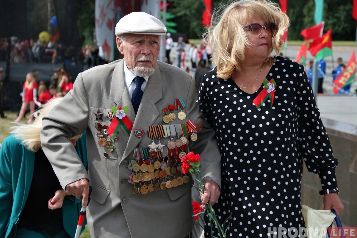 Фотарэпартаж: Гродна адзначае Дзень Незалежнасці