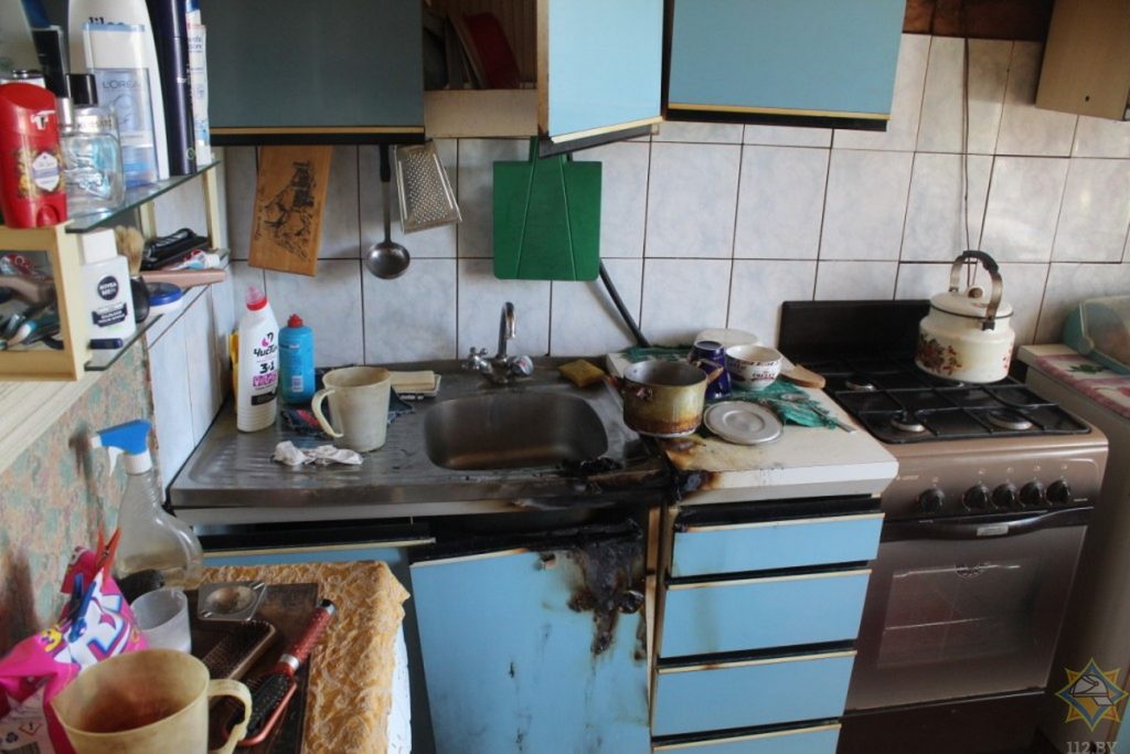 У Ашмянах пры пажары загінула пенсіянерка - на ўласнай кухні