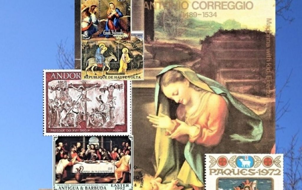 Краязнаўца Лявон Карповіч выдае кнігу пра паштовыя маркі з ілюстрацыямі з Бібліі. Можна замовіць на "Талацэ"