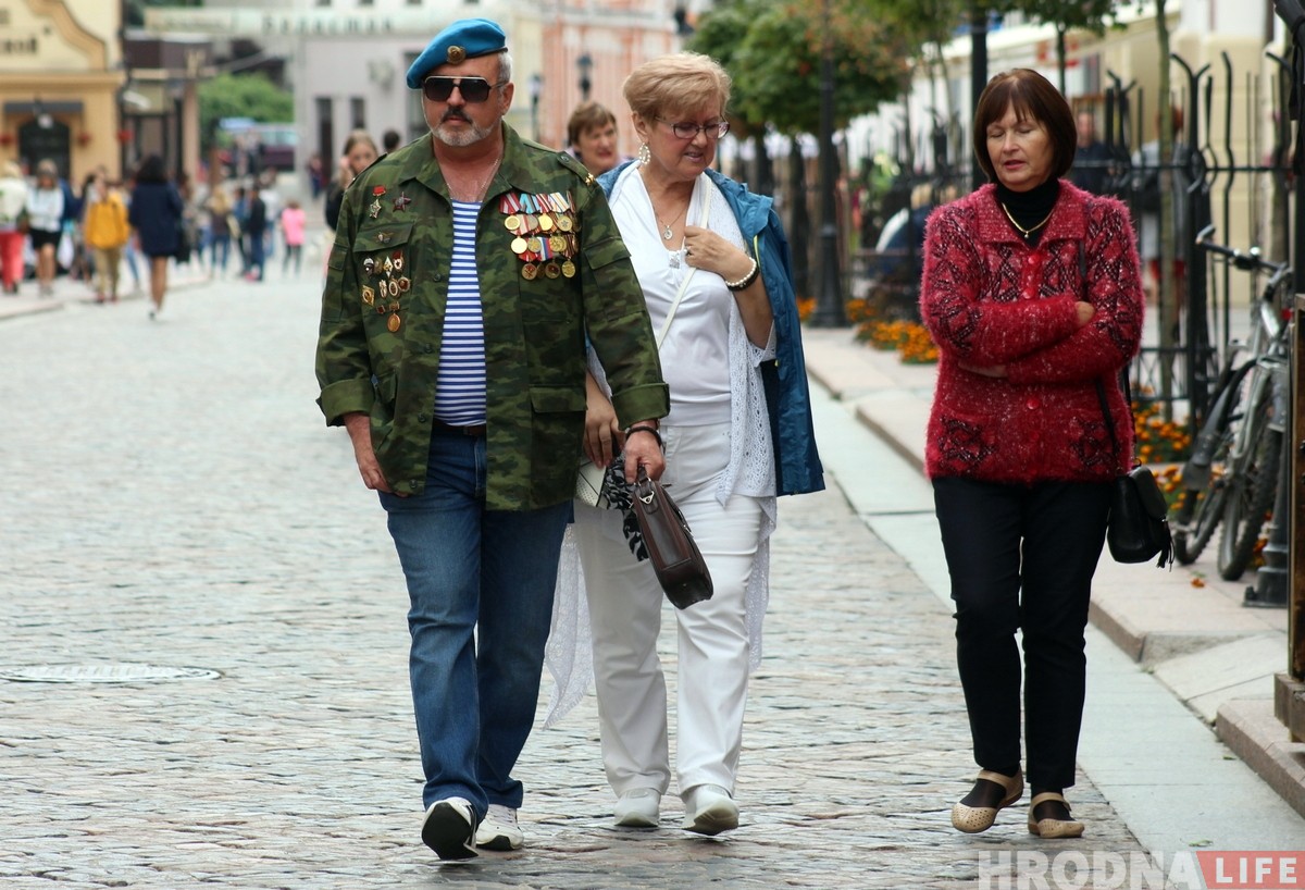 ФОТО: В Гродно празднуют День ВДВ