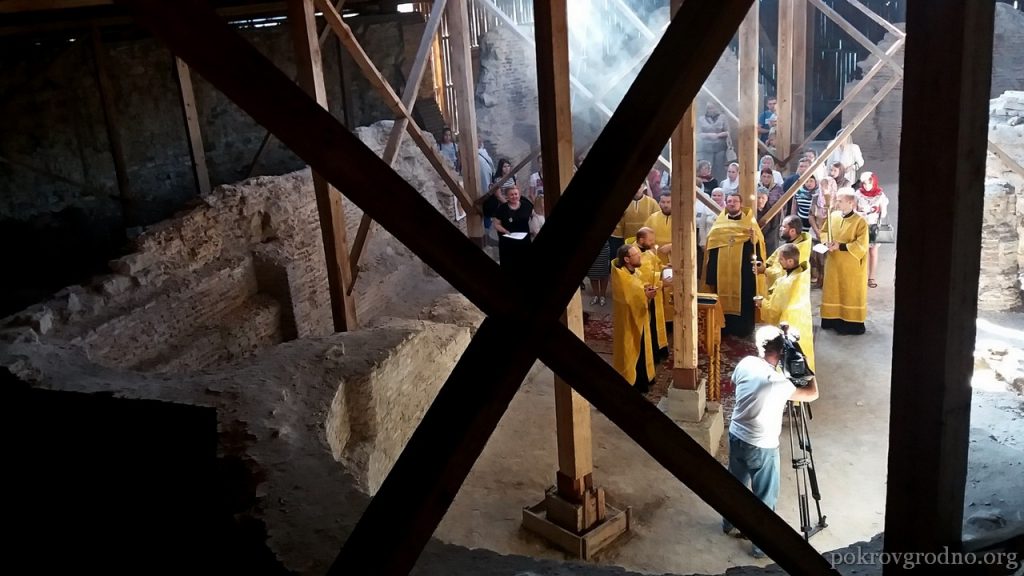 У Ніжняй царкве Старога замка ў Гродне адслужаць літургію па-беларуску