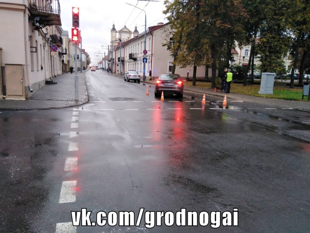 У Гродне на Сацыялістычнай збілі жанчыну проста на пешаходным пераходзе